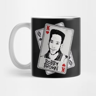 Retro Bobby Brown 80s Card Style Mug